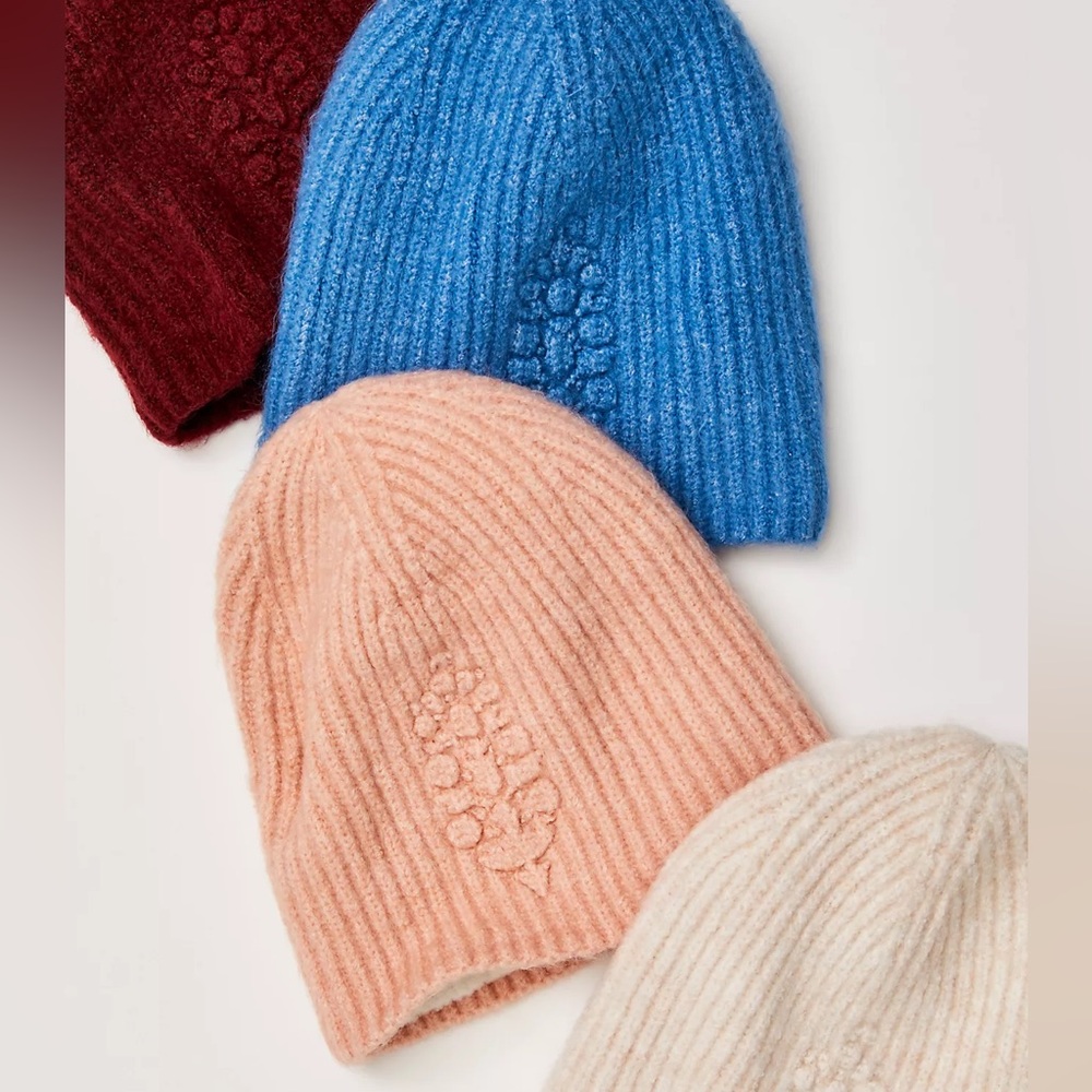 FP Movement Major Mogul Beanie in Peach